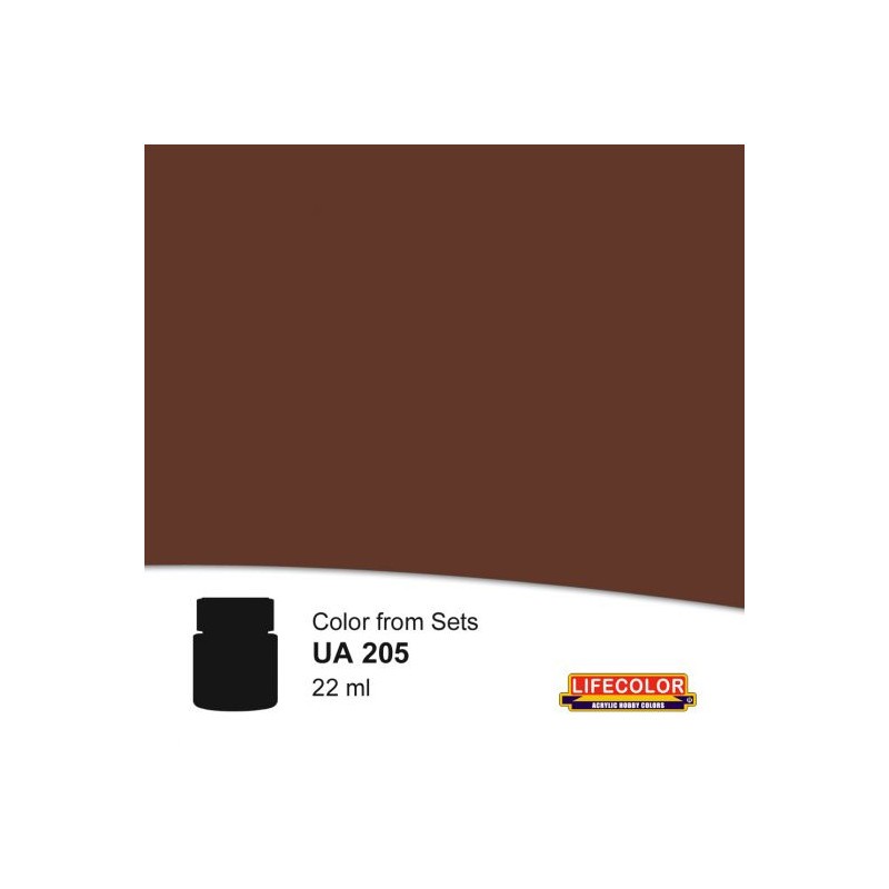 Peinture acrylique Schokoladen (Chocolat) RAL 8017 22ml