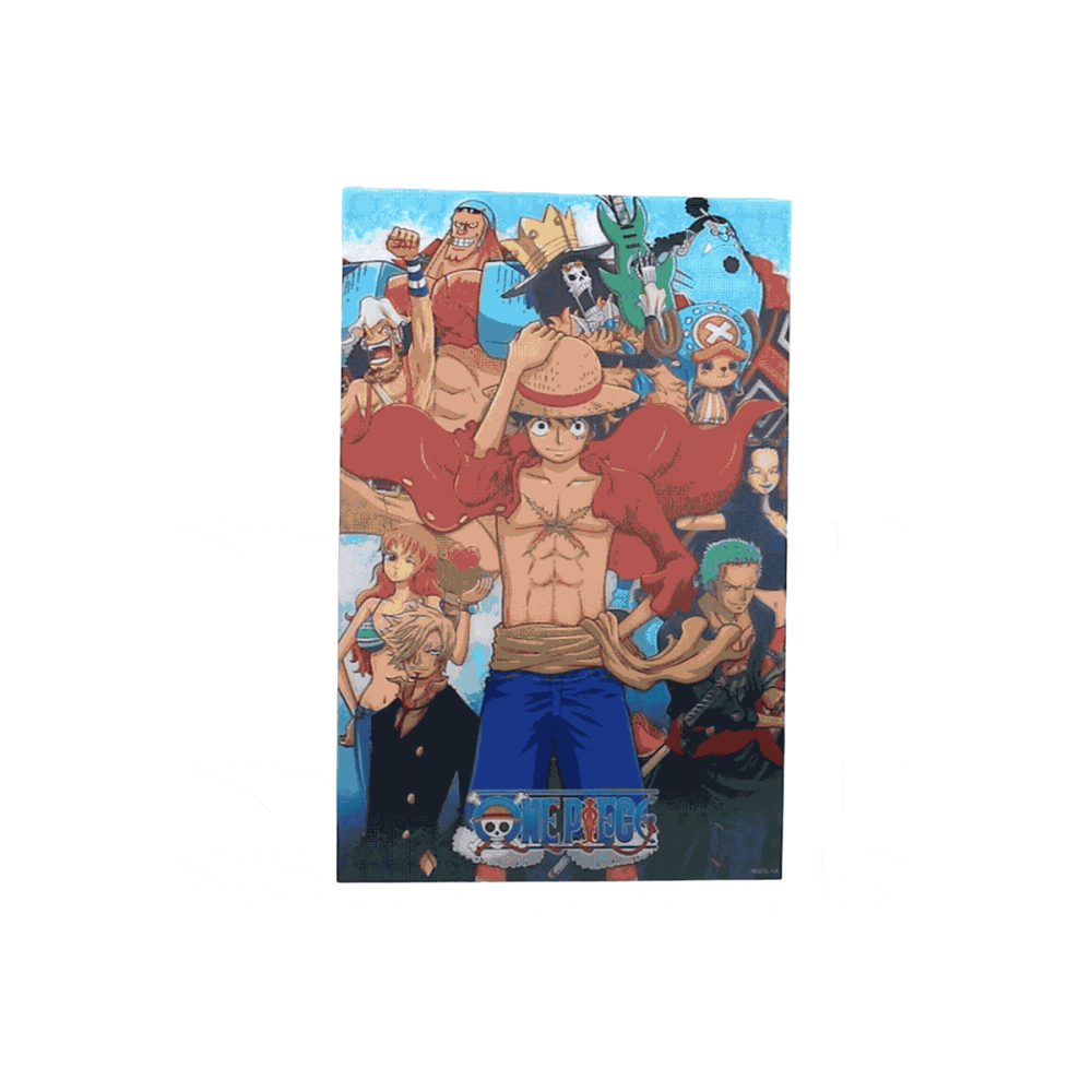 One Piece 3D Poster Straw Hat Crew Fishman Island 38X58cm