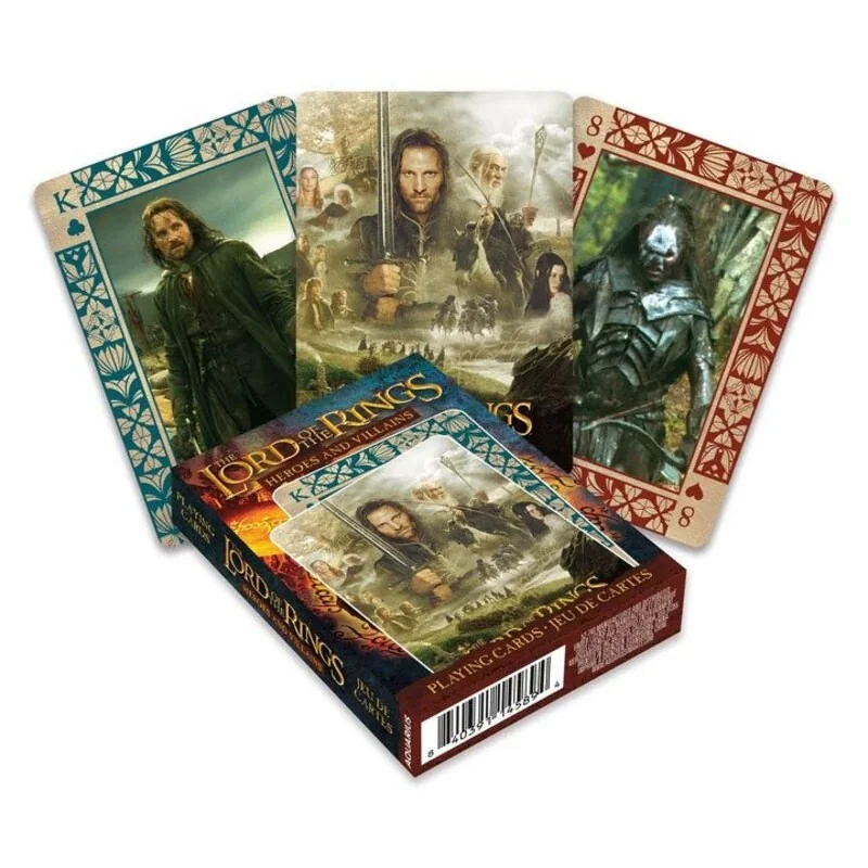 Le Seigneur des Anneaux jeu de cartes à jouer Heroes and Villains