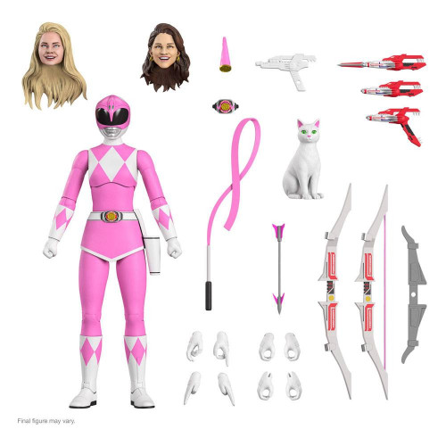 Power Rangers Figurine Ultimates Pink Ranger 18 cm - SUPER7
