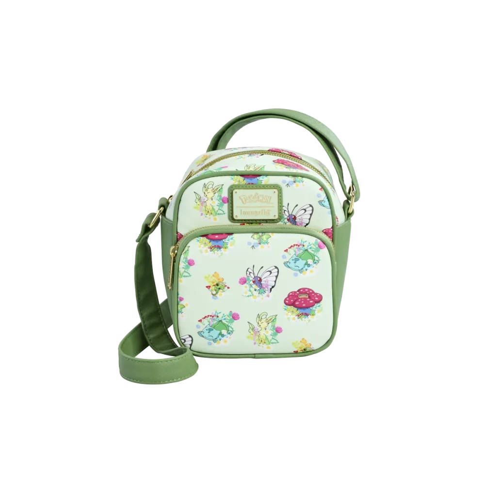 Pokemon Loungefly Sac A Main Sacoche Grass Type Passport