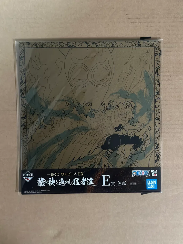 Bandai Ichiban Kuji One Piece Shikishi Art Board EX Fierce (Marco)