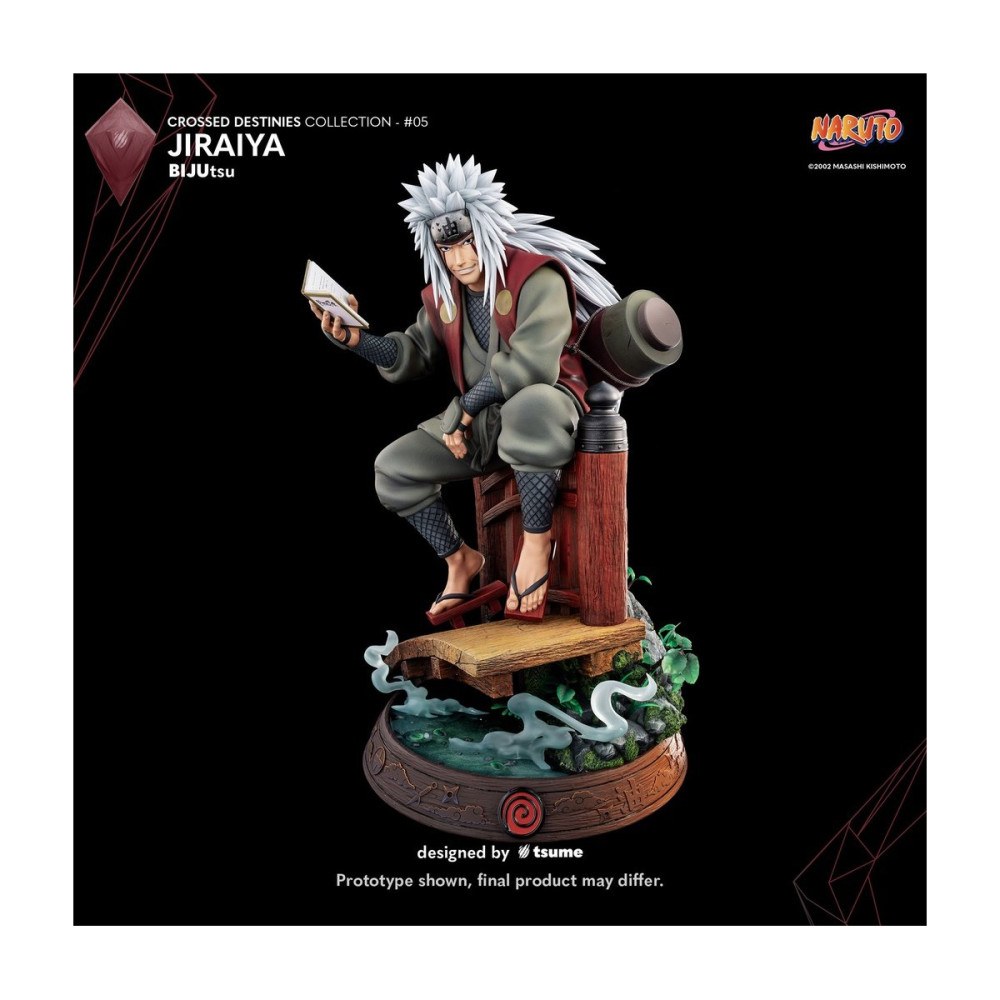Figurine NARUTO - Jiraiya - Statue BIJUtsu 1/4 By Tsume 50cm