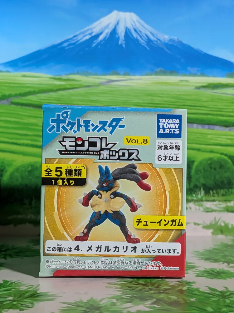 Méga-Lucario – Mega Lucario – Mega Lukario (~5cm) | Takara Tomy Arts Moncolle Box Vol.8