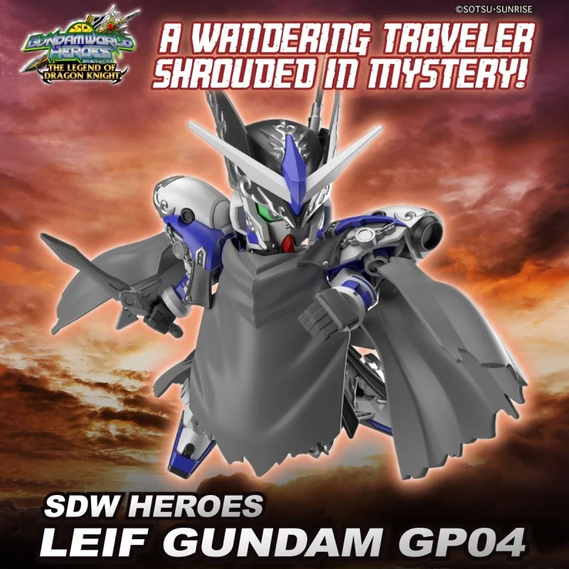 Figurine Sdw héros leif gundam gp04