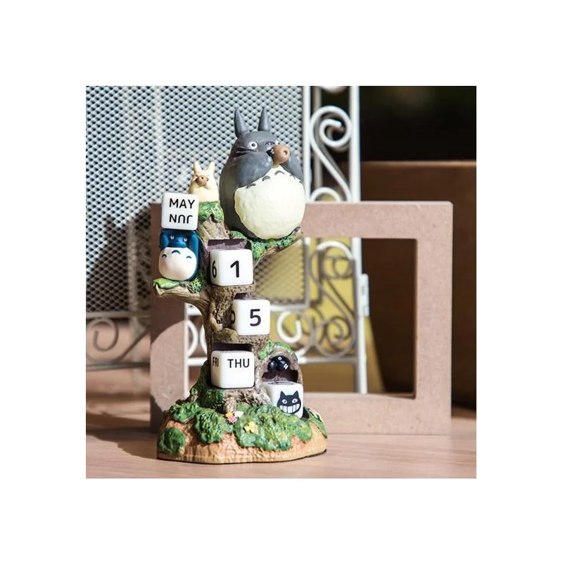 Figurine MON VOISIN TOTORO - Concert d'ocarina - Diorama & Calendrier 11cm