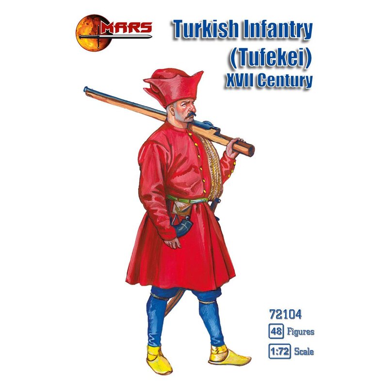 Figurines Infanterie turque (Tufekei) XII
