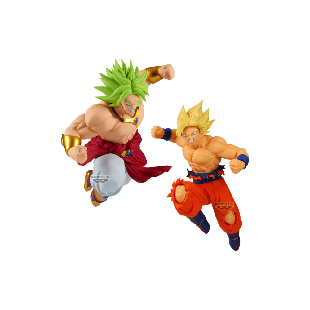 Dragonball Z Match Makers Figurine Super Saiyan Son Goku et Broly Set