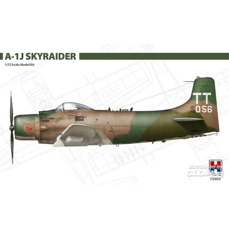 Maquette A-1J Skyraider