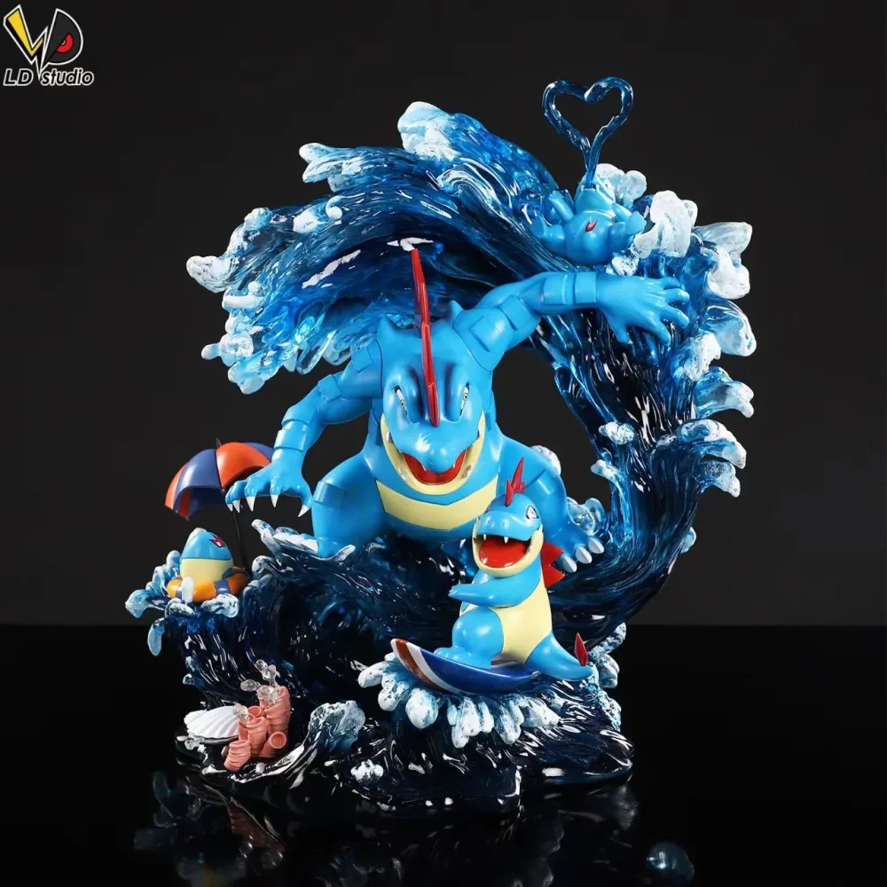 [PREORDER] Statue [LD] – Totodile & Croconaw & Feraligatr