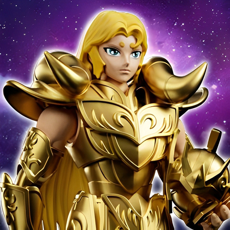 SAINT SEIYA Mû du Bélier Champion Class Blokees – Maquette