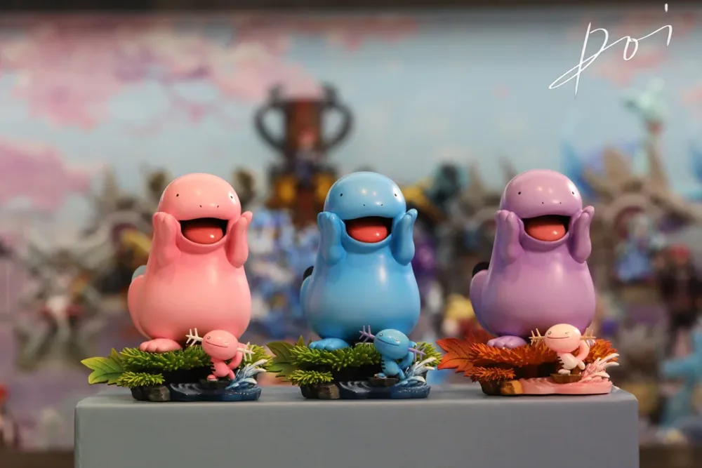 [PREORDER] 1/20 Scale World Figure [CHASING LIGHT] – Wooper & Quagsire