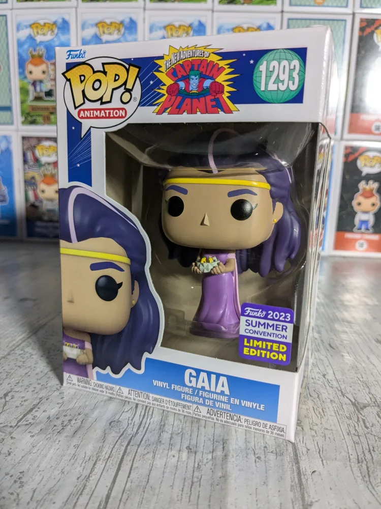 The New Adventures of Captain Planet #1293 – Gaia (SC2023) – Funko Pop!