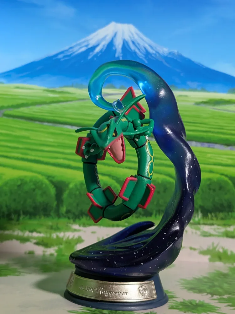 Re-Ment Pokémon – Rayquaza · Swing Vignette 2