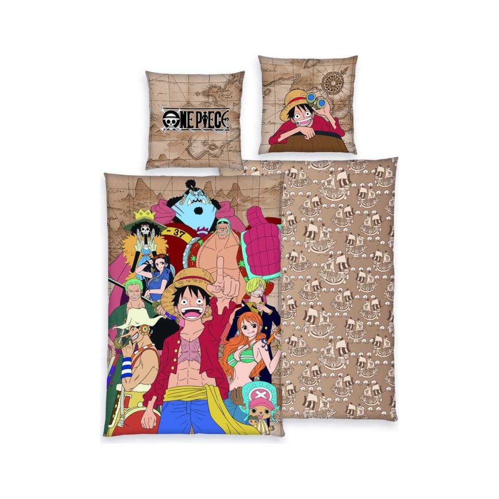 One Piece Linge de lit One Piece Crew 135 x 200 cm