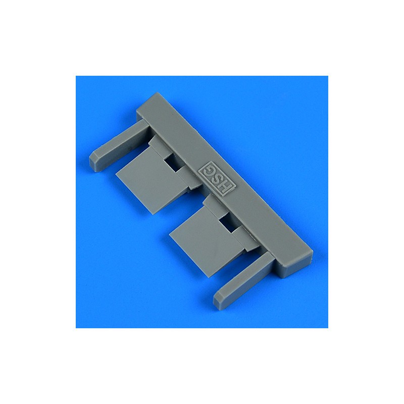 Grilles d'échappement d'échangeur de chaleur Grumman F-14A Tomcat ECS (conçues pour être utilisées avec les kits Hasegawa) [F-14