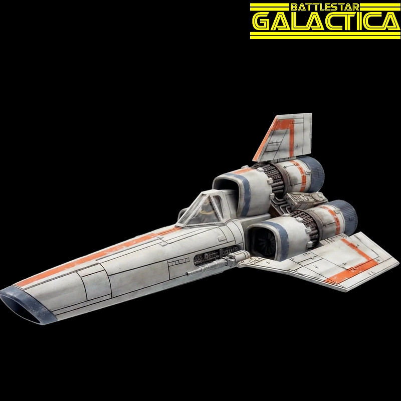 BATTLESTAR GALACTICA Vaisseau Viper MK1 + Lieutenant Boomer Factory Entertainment – Collection