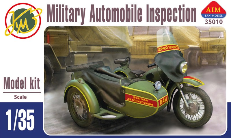 Maquette Inspection des automobiles militaires
