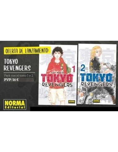 Pack Tokyo Revengers 1+2 – Manga