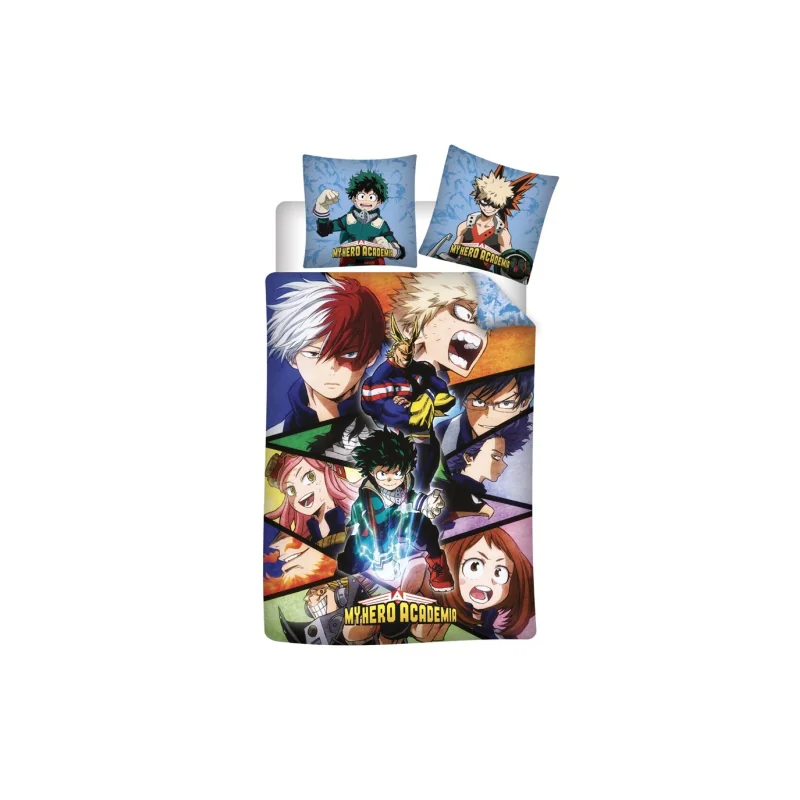 MY HERO ACADEMIA - Parure de lit 140x200cm - '100% microfibre'