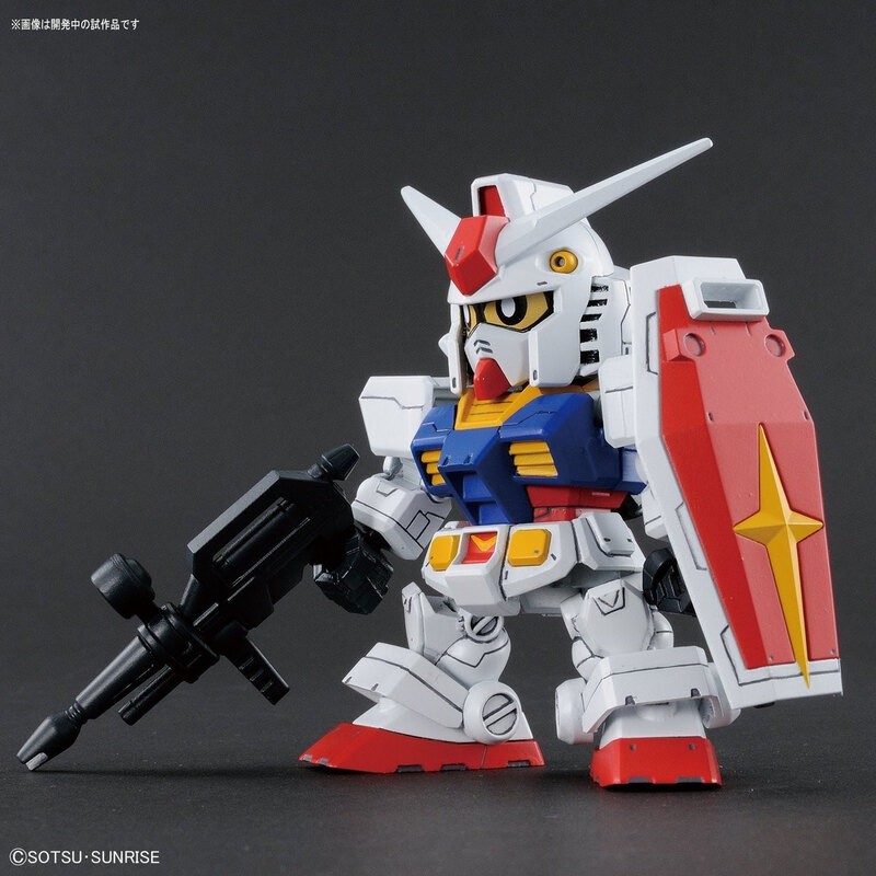 Gunpla Gundam: Kit de modèle SD Gundam Cross Silhouette RX-78-2 Gundam