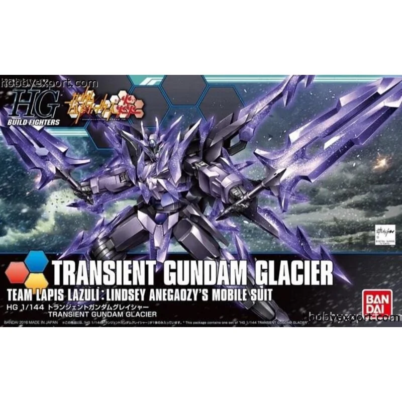 Gunpla Glacier transitoire de gundam