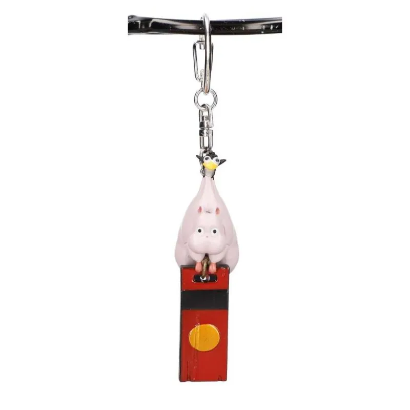 Porte-clé Spirited Away Boh Mouse And Bird 3d Keychain