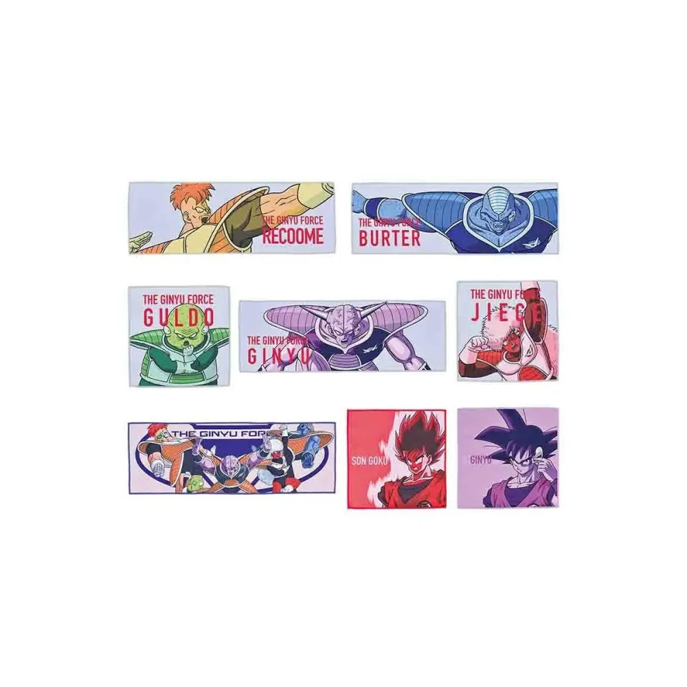 Dragon Ball Z - Set 8 Serviettes The Ginyu Force