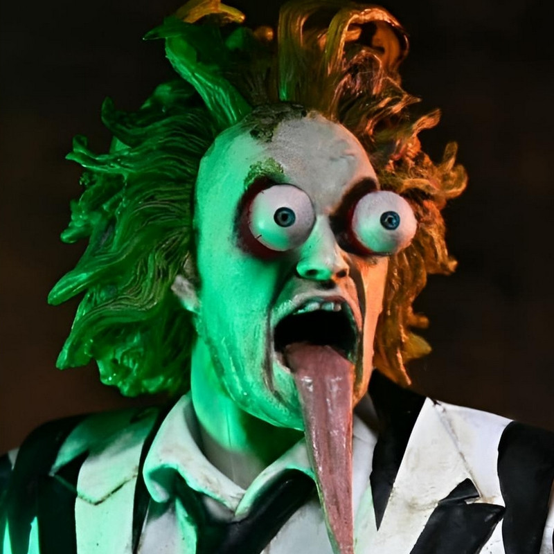 BEETLEJUICE Ultimate Striped Suit Beetlejuice Neca – Figurine