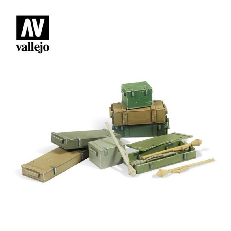 Ajouter des pièces : 1/35 ; Coffret Panzerfaust 60M