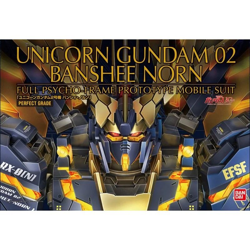 Gunpla GUNDAM - Model Kit - Perfect Grade - Unicorn Banshee Norm 1/60 REPROD