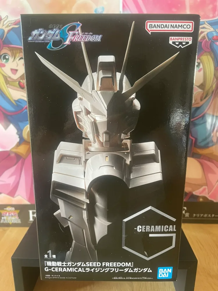 Gundam SEED Freedom – Rising Freedom Gundam Bust G-CERAMICAL 23 cm Banpresto – Figurine