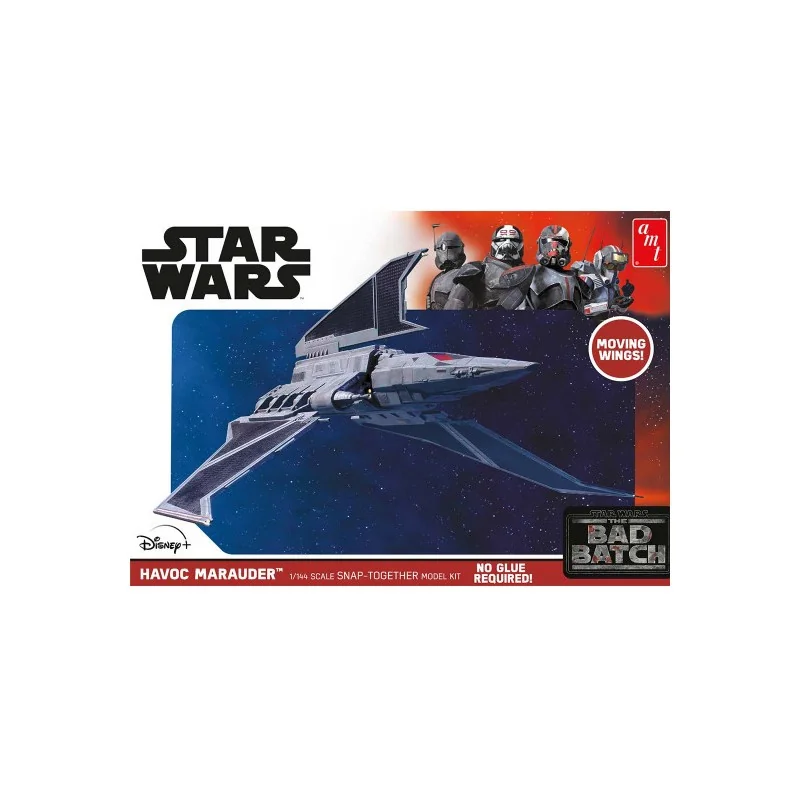 Maquette Modèle de science fiction en plastique STAR WARS - Havoc Marauder 1:144