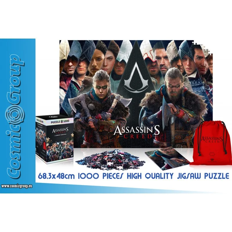 Assassins creed-legacy 1000 pcs puzzle