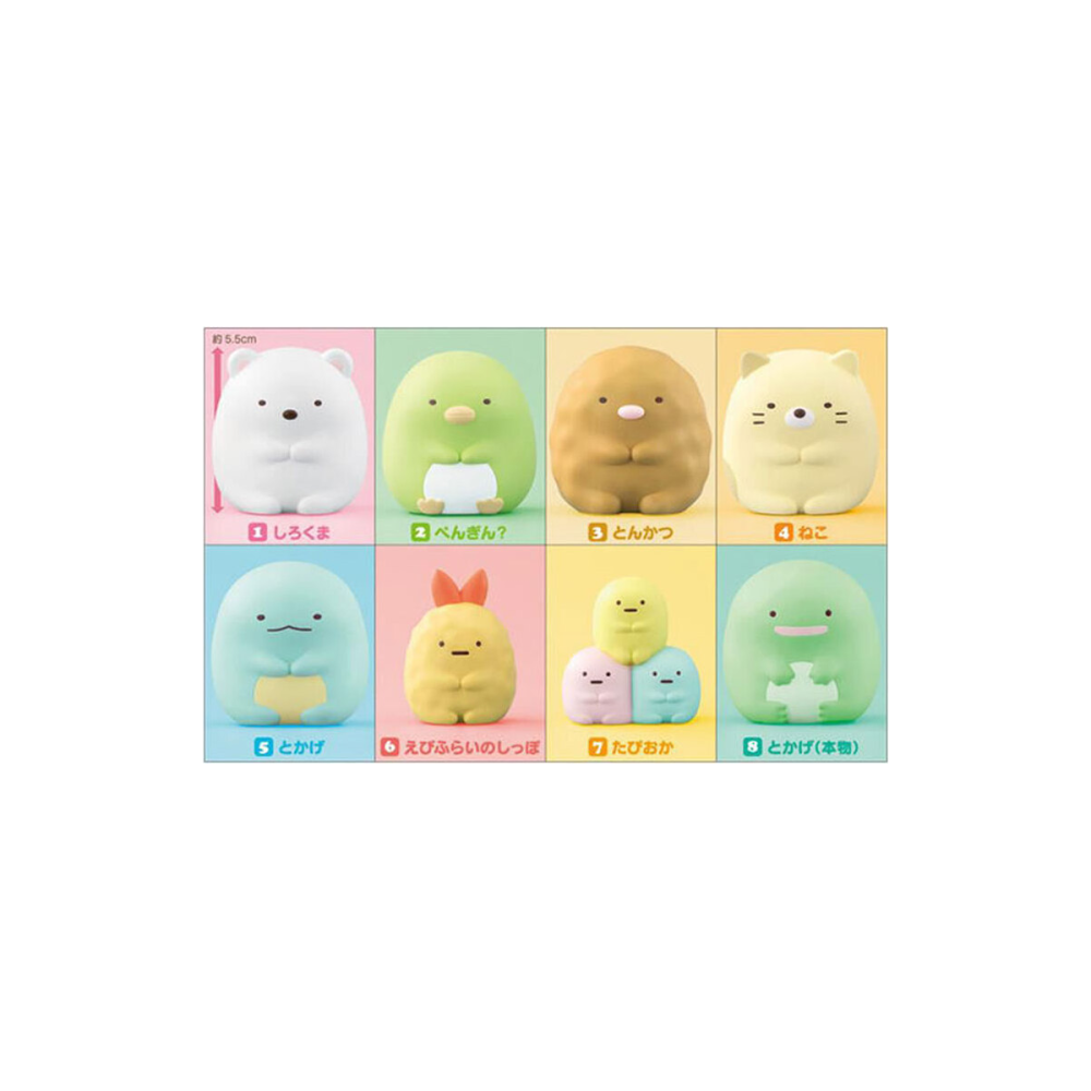 Figurine Sumikko Gurashi Friends W1 Shokugan Asst 12Pcs