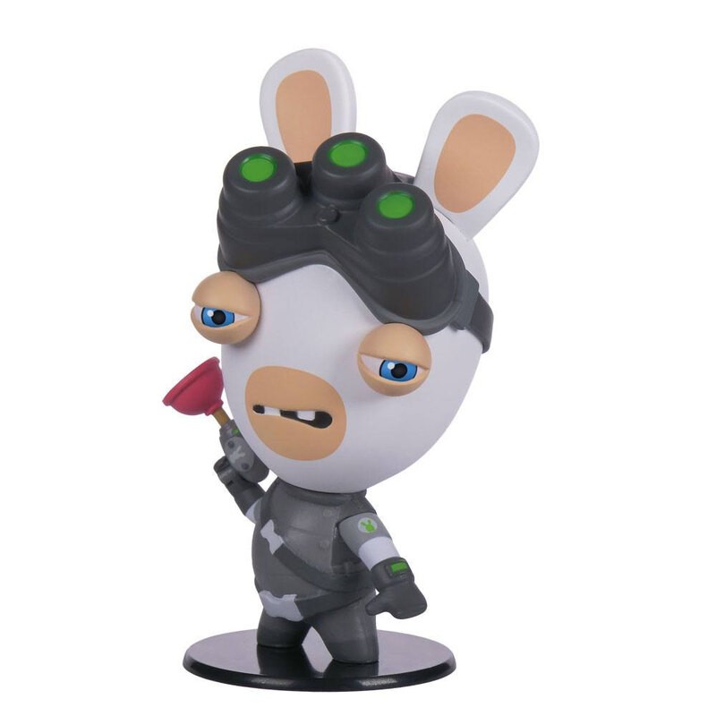Splinter Cell Ubisoft Heroes Collection figurine Chibi Rabbids Sam Fisher 10 cm