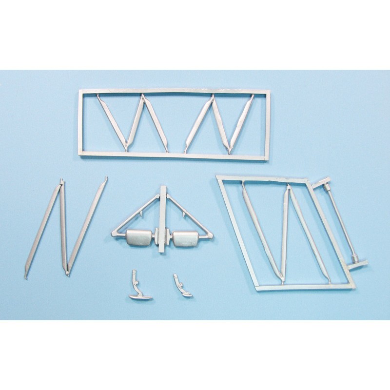 Polikarpov U-2/Po-2 Landing Gear & Wing Struts (conçu pour être utilisé avec les kits ICM) (remplacement pour 1/48 ICM toutes le