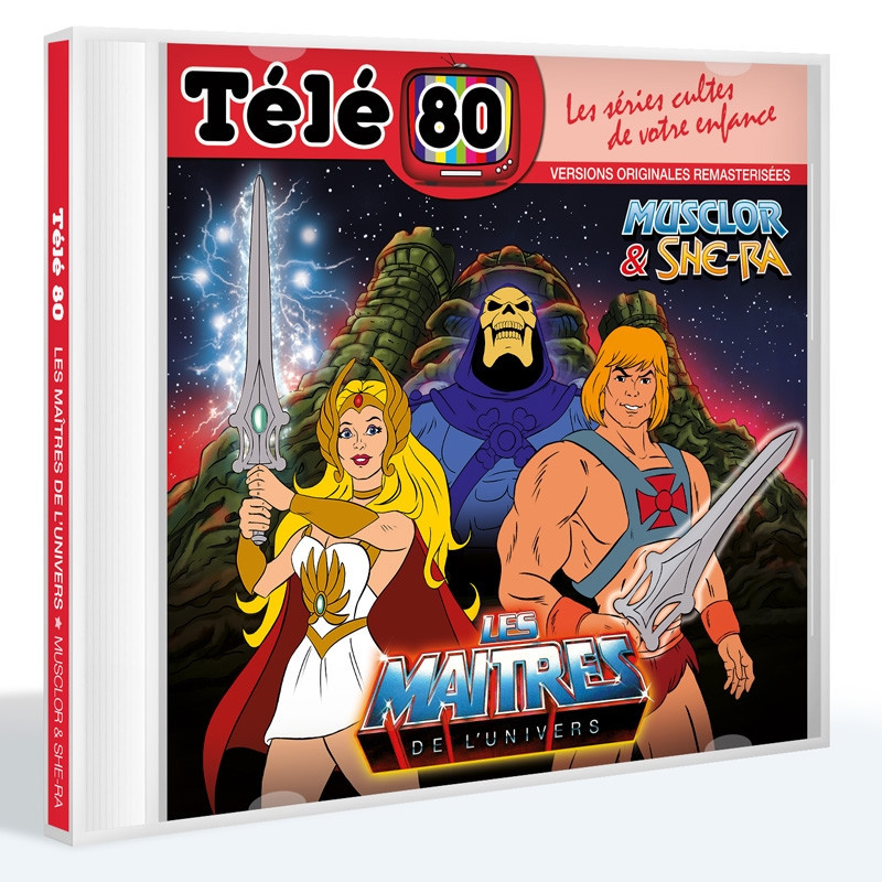 LES MAITRES DE L'UNIVERS CD Audio Télé 80 – Collection