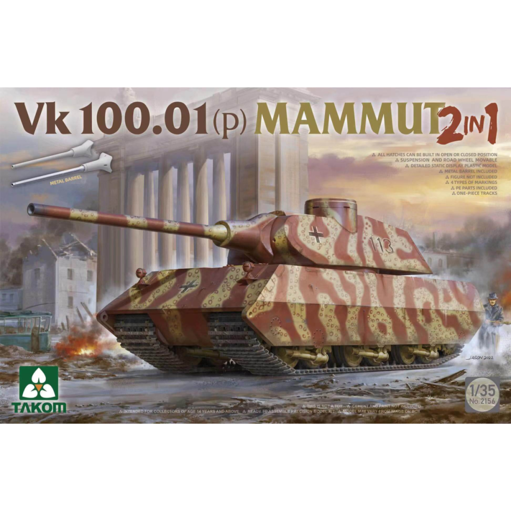 Maquette Vk 100.01(p) MAMMUT 2 en 1