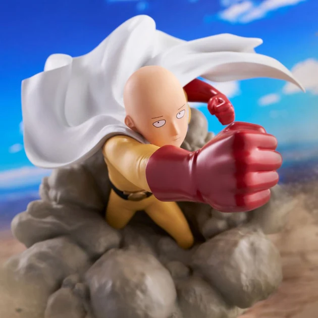 One Punch Man - Figurine - Saitama - Diorama Figure