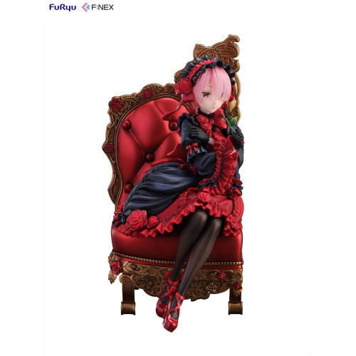 Re:ZERO -Starting Life in Another World F:NEX statue PVC 1/7 Ram Gothic Ver. 20 cm - FURYU