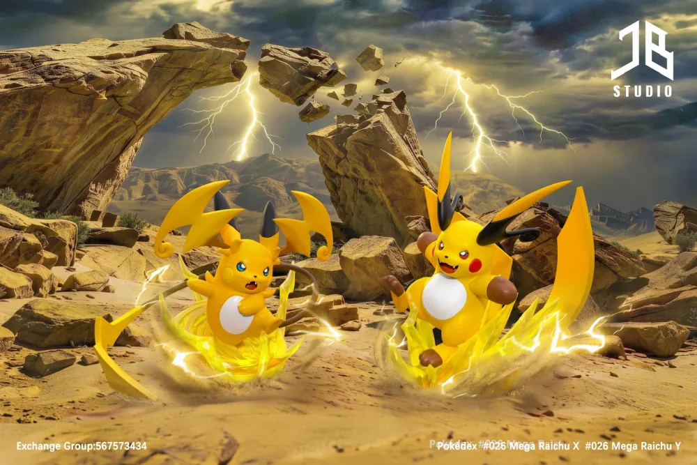 [PREORDER] 1/20 Scale World Figure [JB] – Mega Raichu X&Y