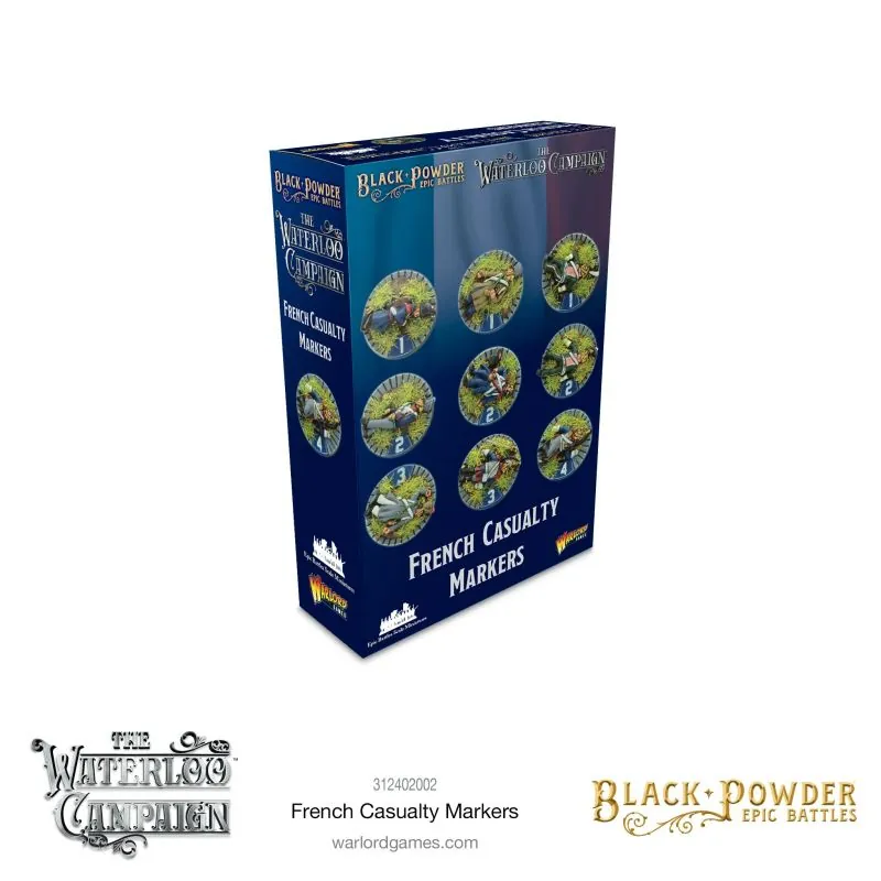 Jeu de figurine Black Powder Epic Battles: Napoleonic French casualty markers (SPLASH!)