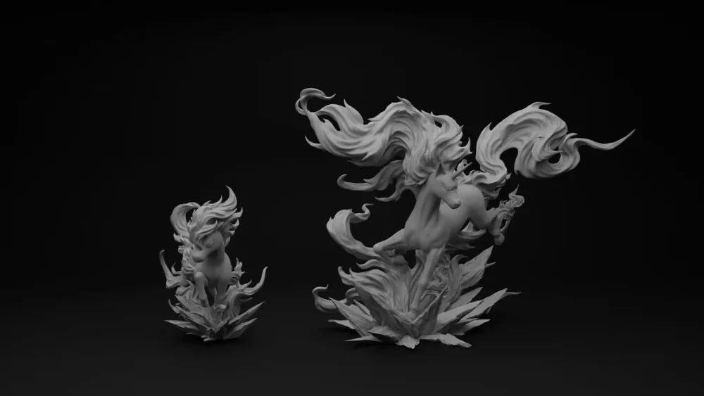 [PREORDER] 1/20 Scale World Figure [DM VIP] – Ponyta & Rapidash