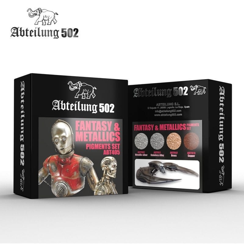 Coffret pigments fantaisie & métallique