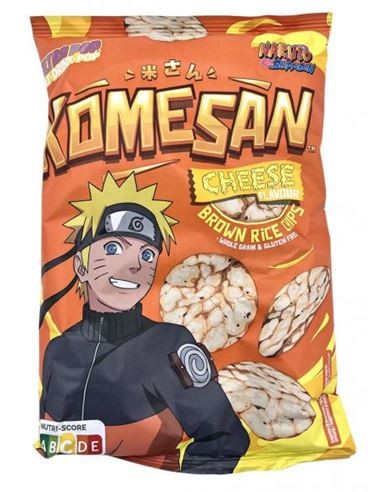 Naruto Chips de Arroz con Sabor a Queso Komesan – Manga