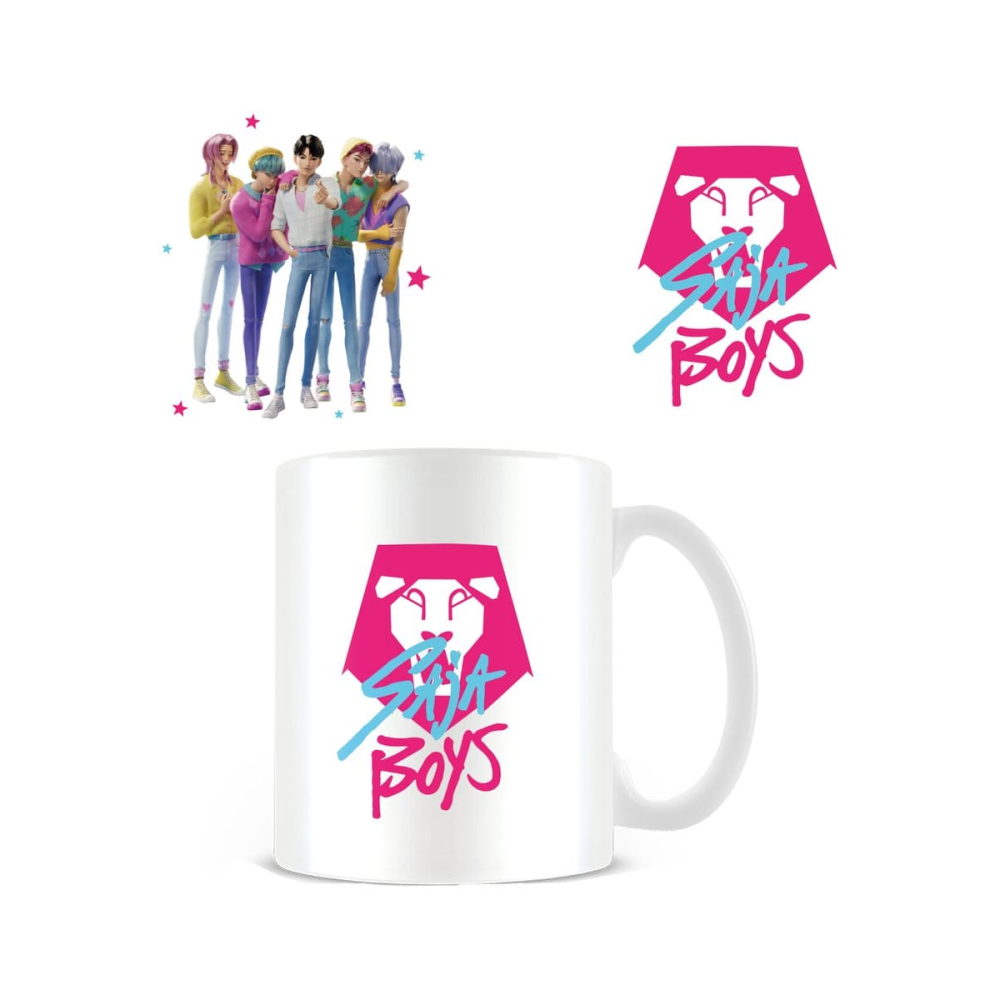 KPop Demon Hunters mug Saja Boys White