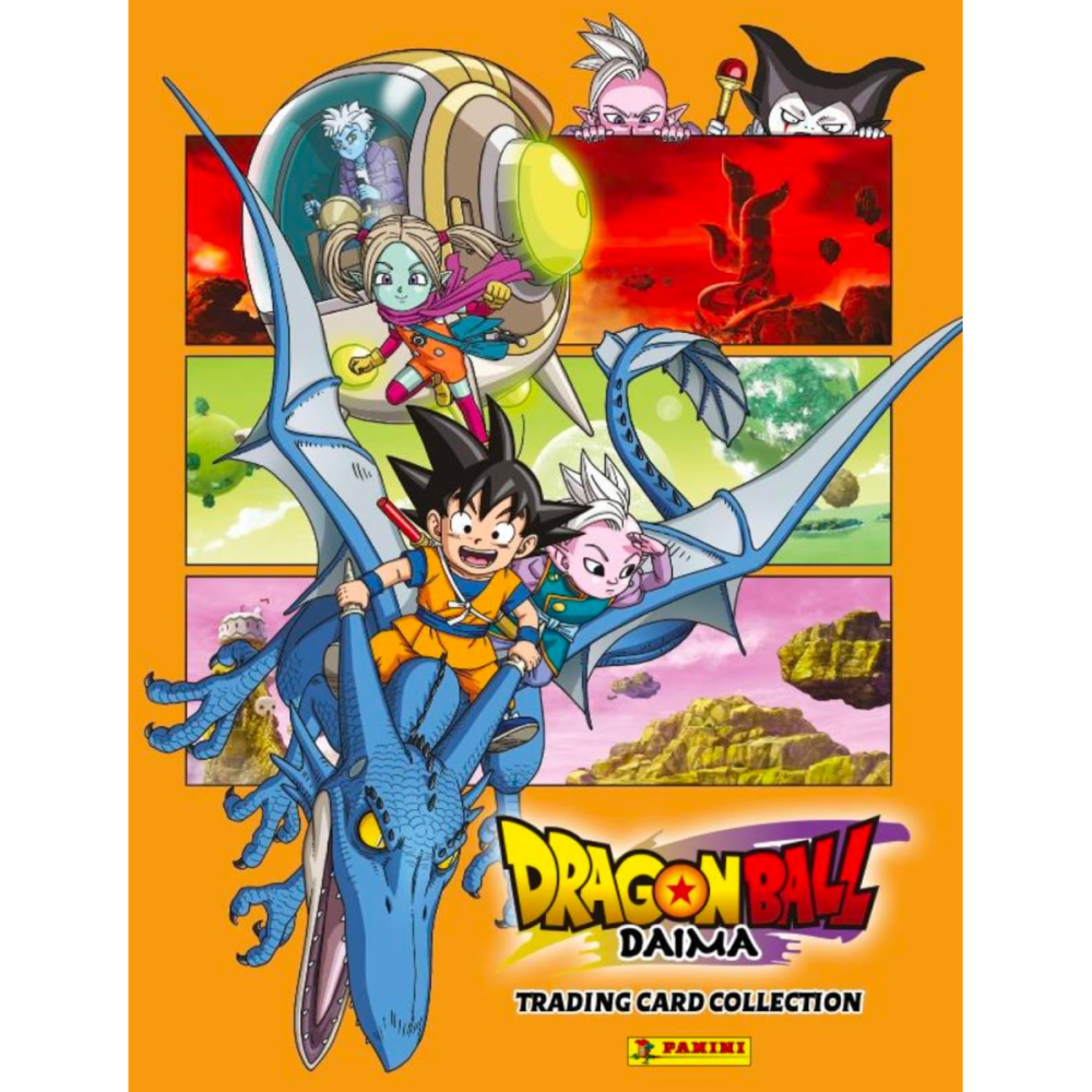 DRAGON BALL DAIMA - Panini Trading cards (1 Coll + 2 poch + 1 Ed lim.)