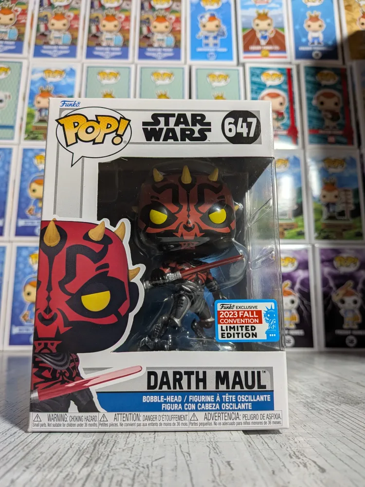 Star Wars #647 – Funko Pop! – Darth Maul (FC2023)