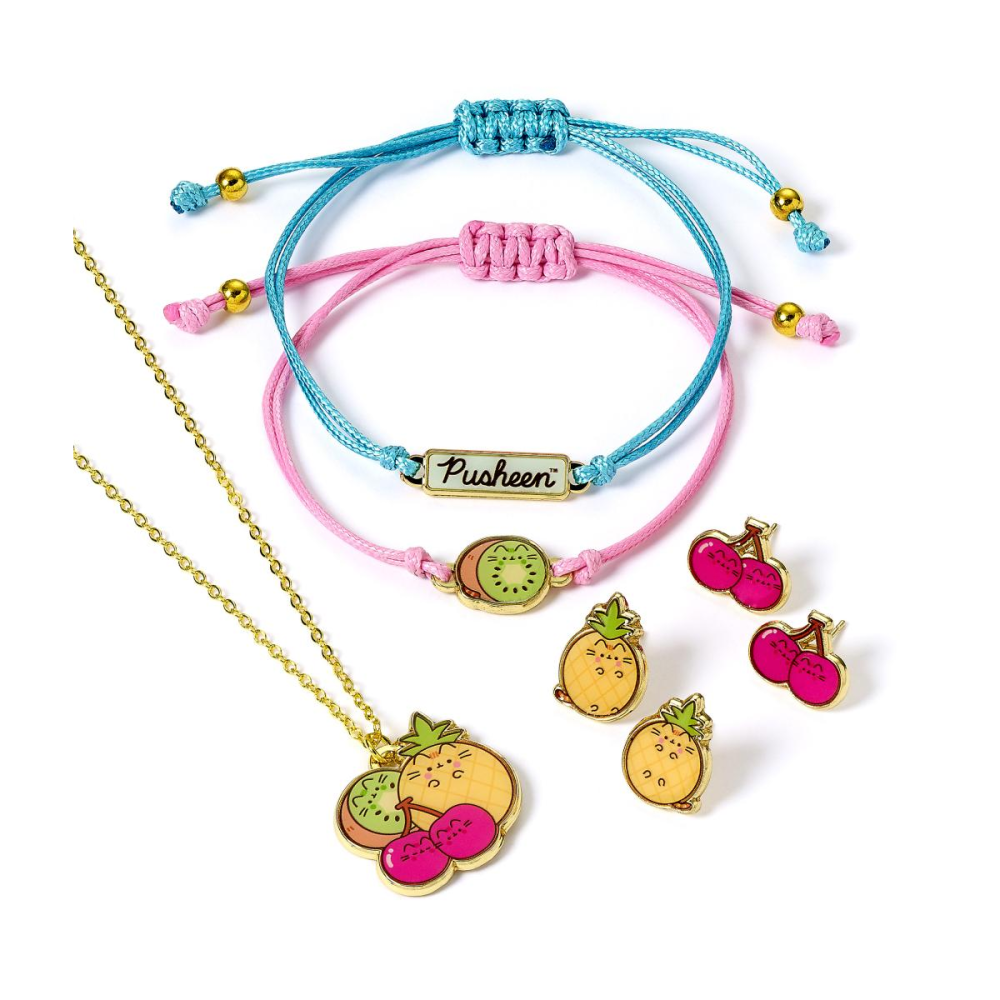 PUSHEEN - Fruits - Set Bijoux
